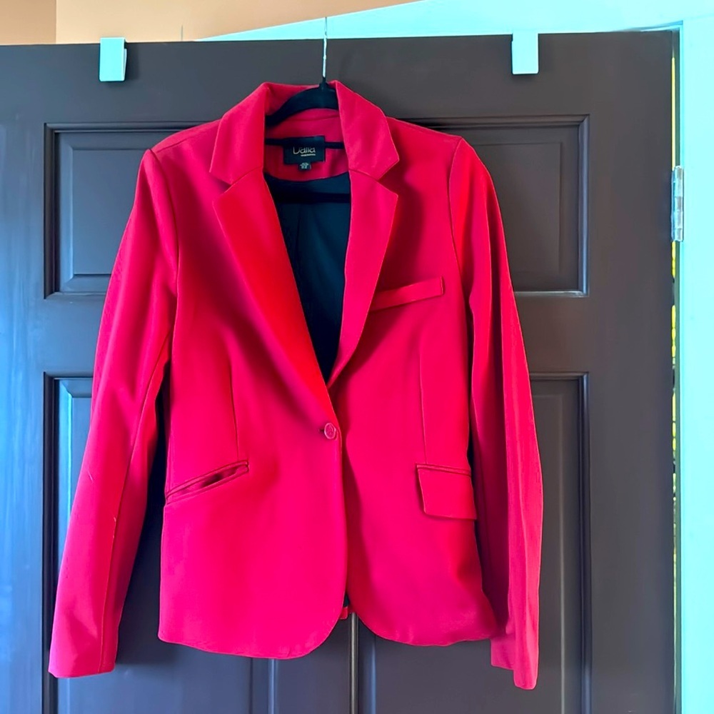 NWOT Red Blazer. Size Medium